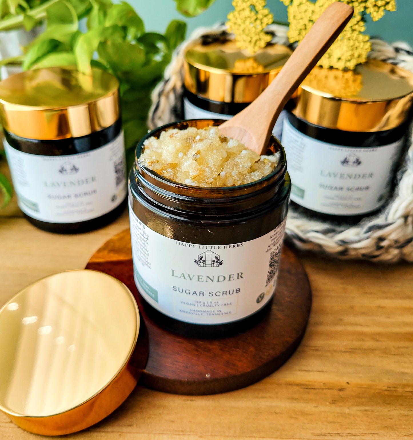 Lavender Sugar Scrub