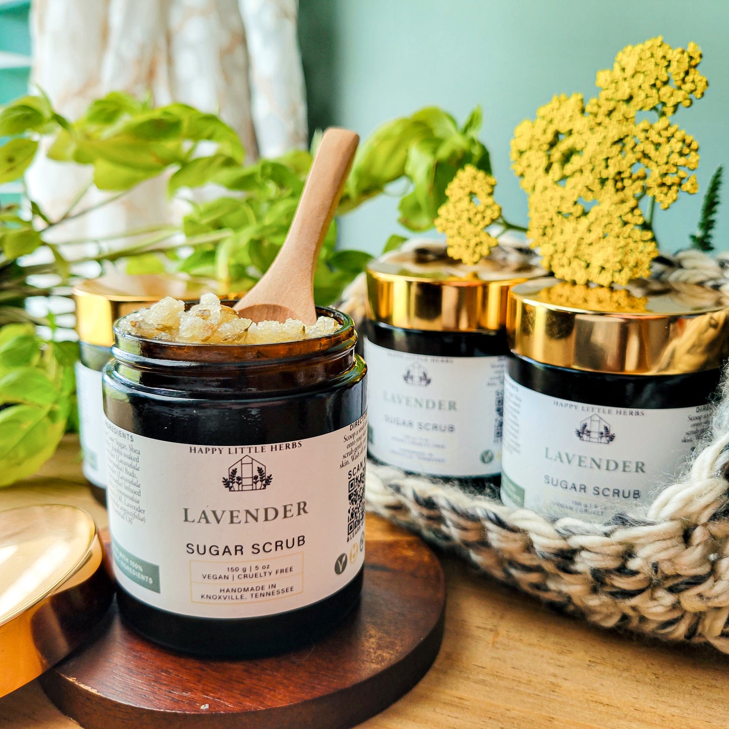 Lavender Sugar Scrub