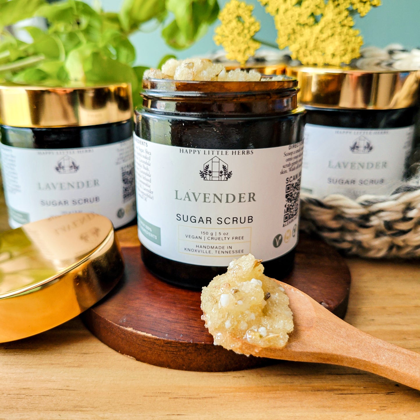 Lavender Sugar Scrub