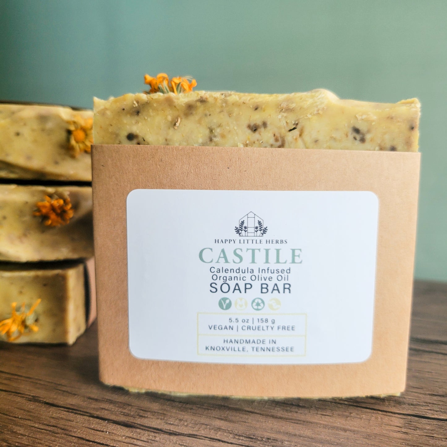 Organic Calendula Castile Bar Soap