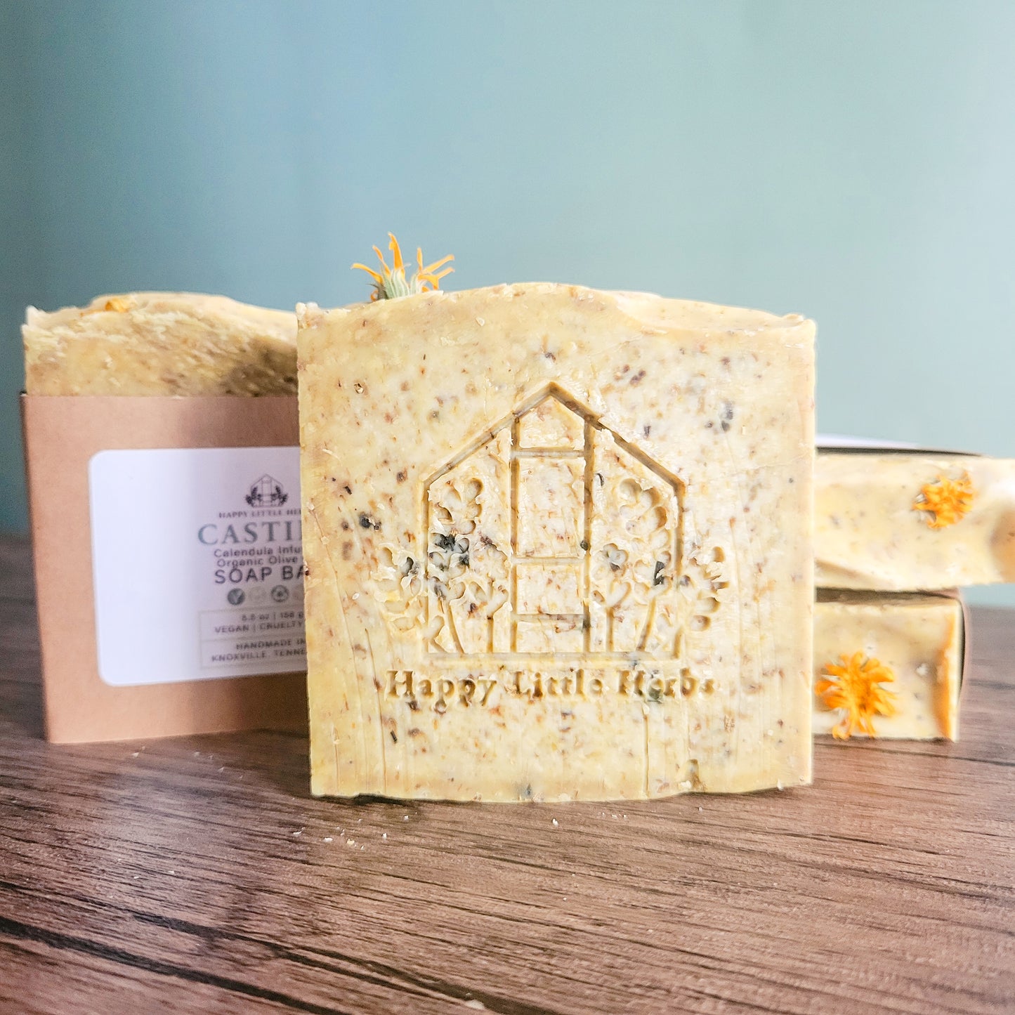 Organic Calendula Castile Bar Soap