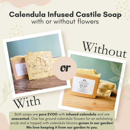 Organic Calendula Castile Bar Soap