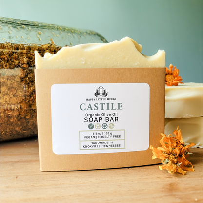 Organic Calendula Castile Bar Soap